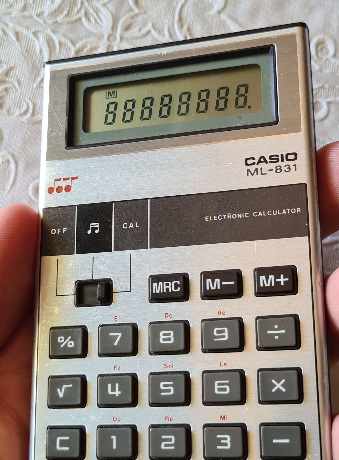 Calculator Casio Melody ML-831 Japan De Buzunar