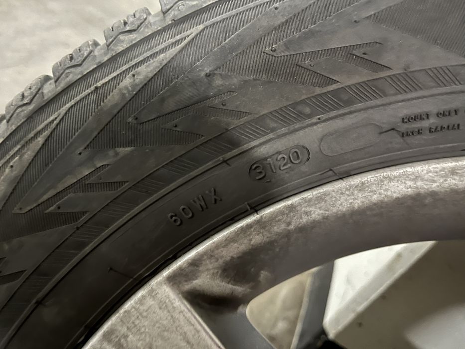 Оригинални джанти 17” от Skoda Kodiaq със зимни гуми NOKIAN за SUV