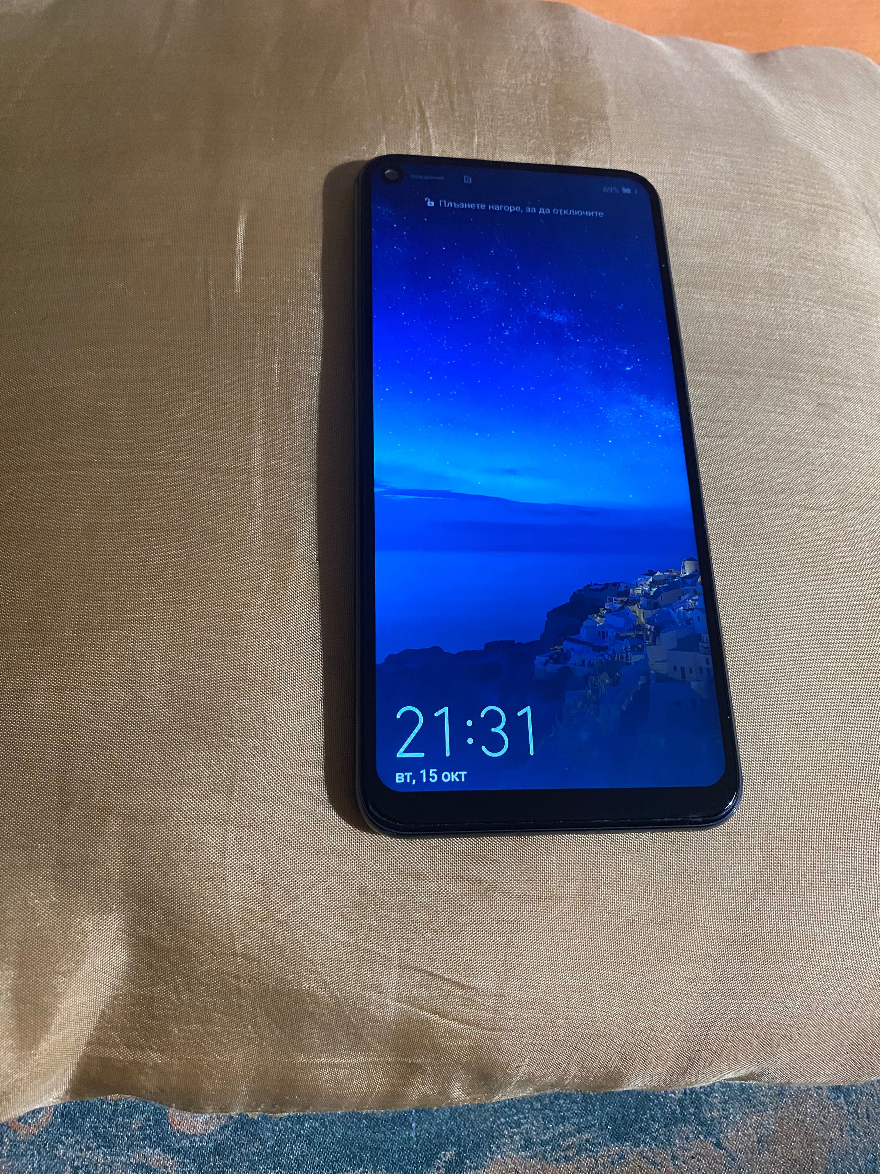 Huawei Nova 5T -128GB/6GB,Dual SIM,лилав,зарядно