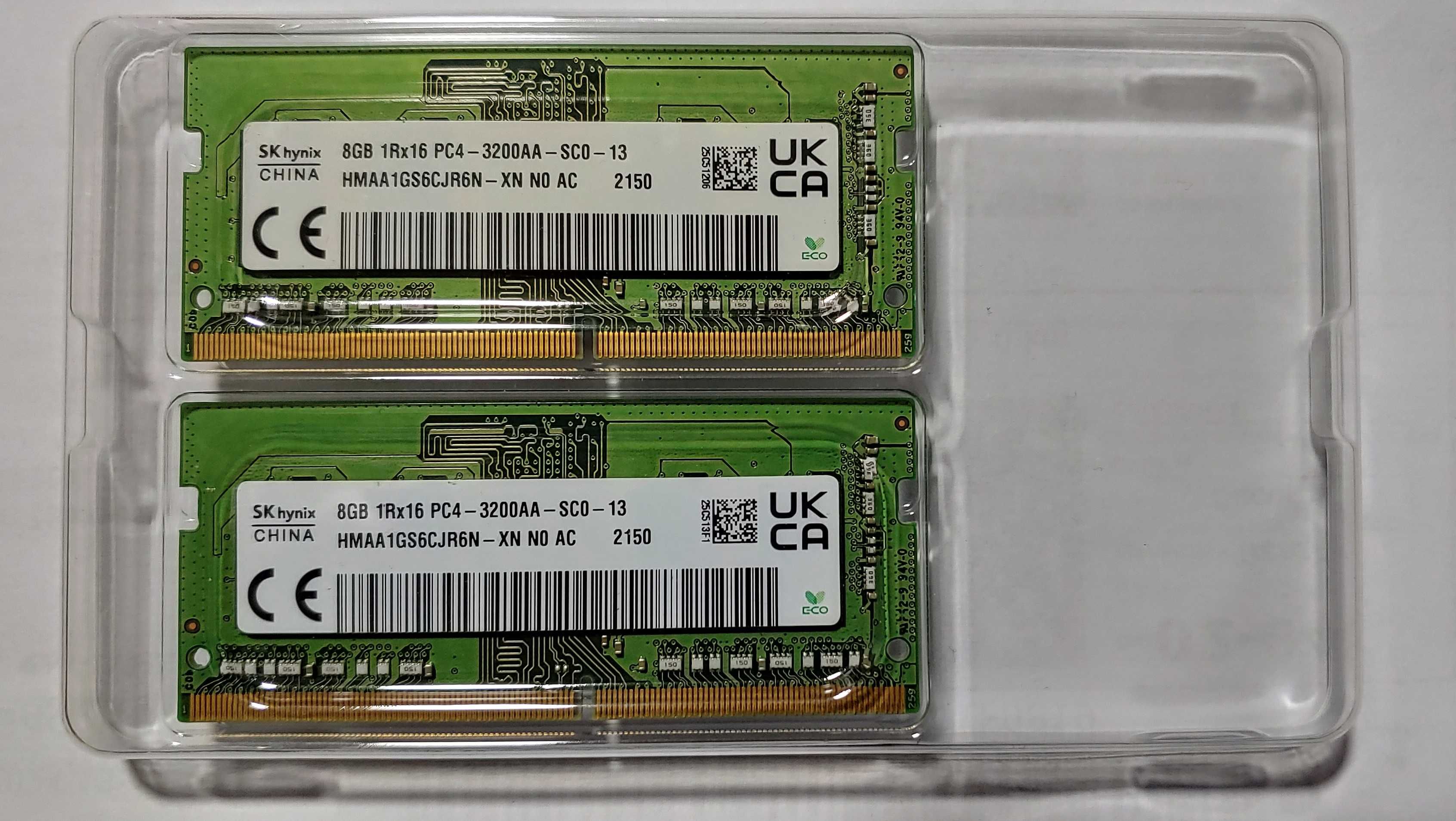 Memorie Laptop Sk Hynix 2 x 8GB = 16GB DDR4 3200MHz