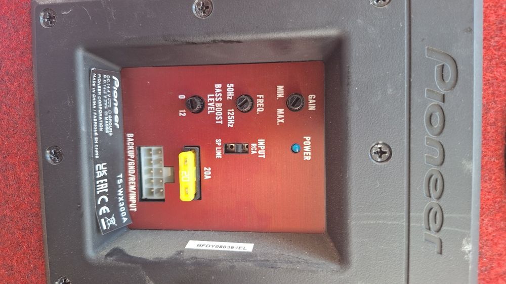 Pioneer TS-WX300A- бас каса