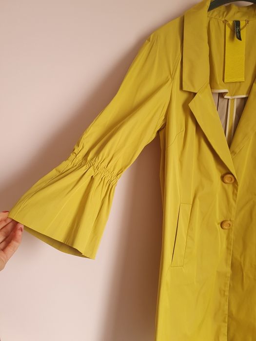 Чисто нов марков шлифер без етикет