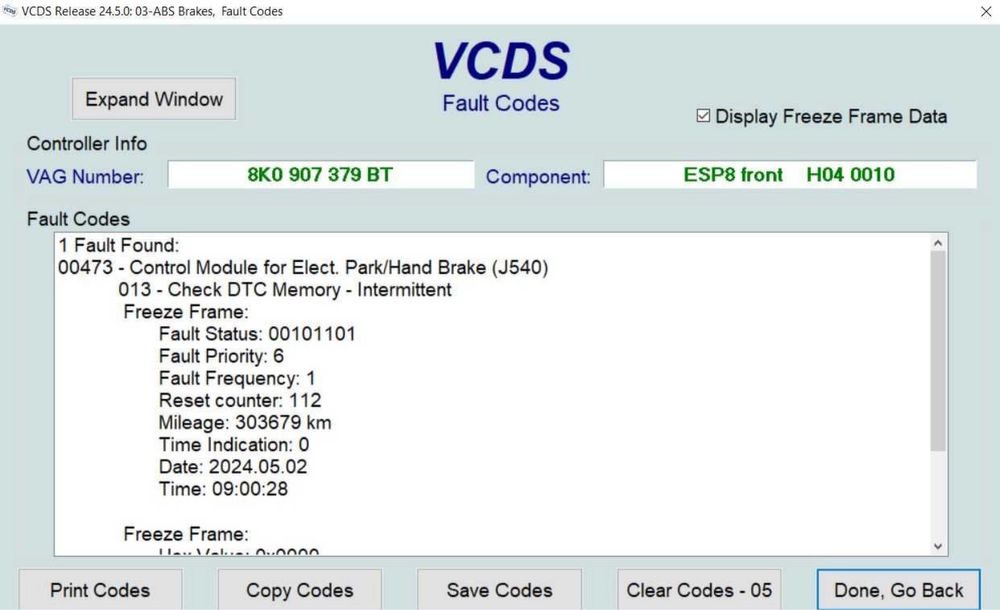 Tester/Diagnoza VCDS/VAGCOM 24.5.0 in Engleza, 23.11 in Romana