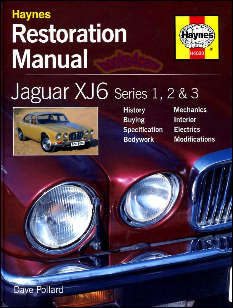 Manual auto Haynes Jaguar X-Type restaurare XJ6 XJ12 240&340 1955-2011