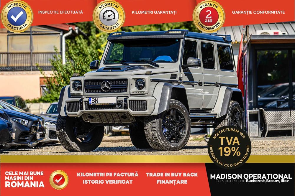 Mercedes-Benz G Squared  Brabus  piele albastra