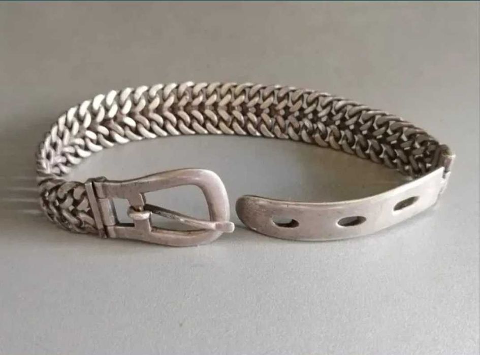 Bratara Argint masiv tip curea