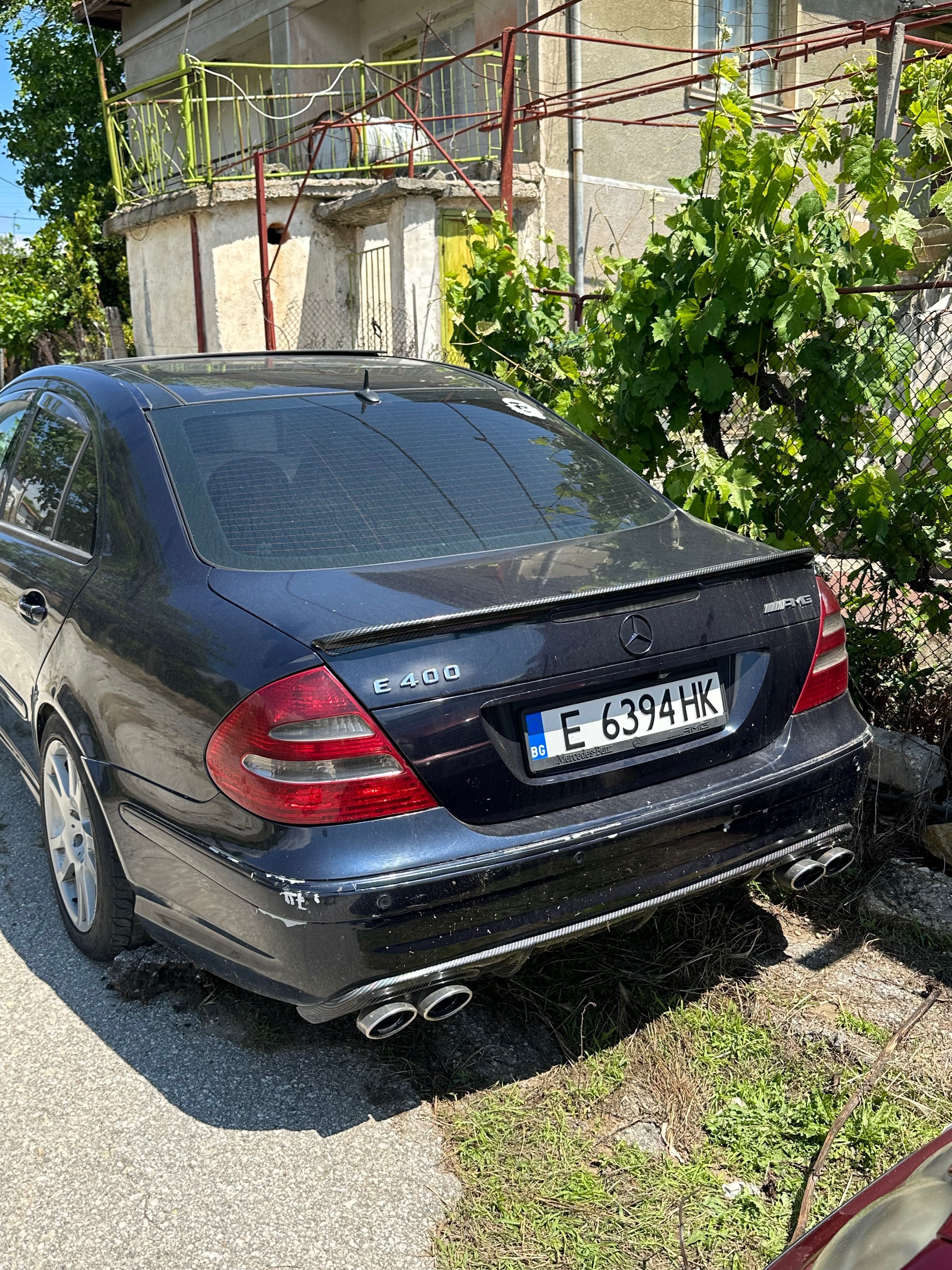 На части w211 e400