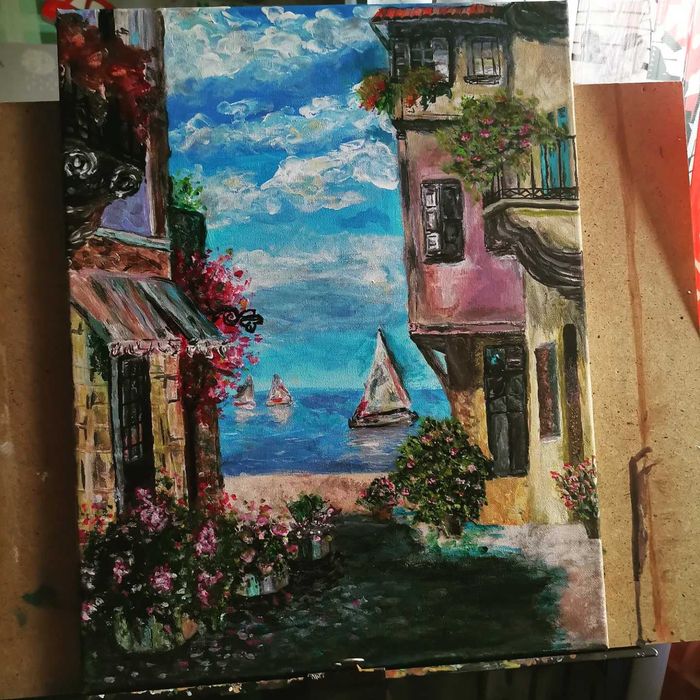 Картины самонарисованные