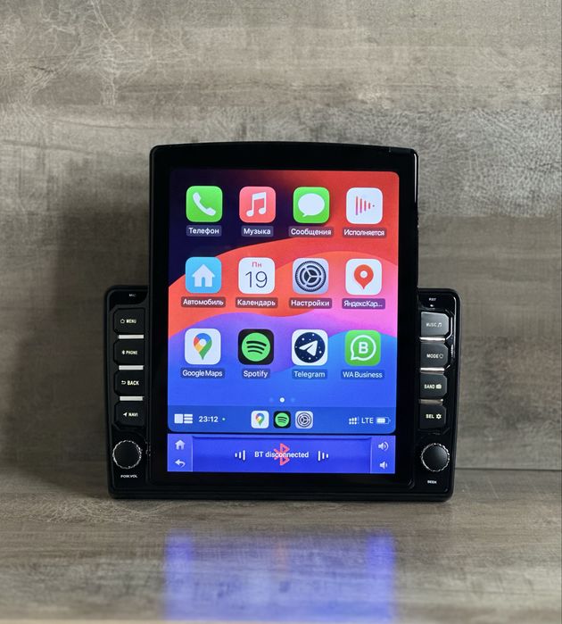 Магнитола для UAZ Patriot 3 андроид новая с рамкой 4+64г 4-8 ядер
