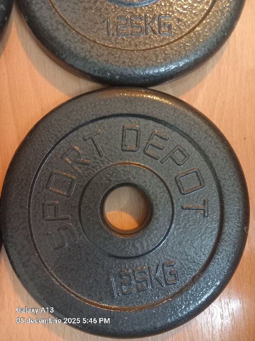 Greutati gantere 1,25 ×4 buc.
