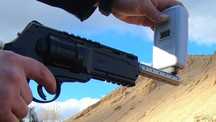 RARITATE-Pistol Airsoft HDR50 23 J (SUPERB!) co2 Modificat PUTERNIC