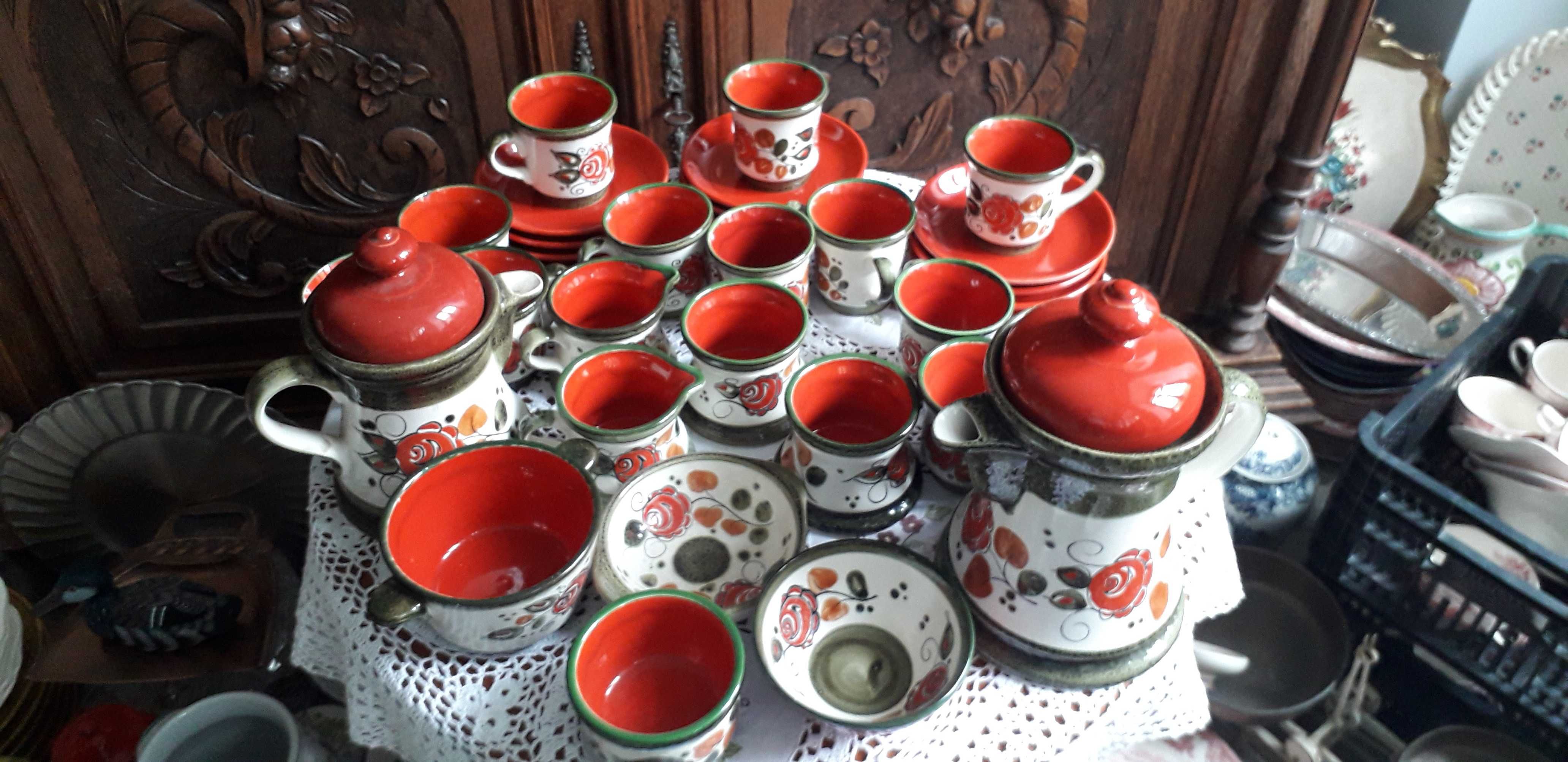 Set de 12 persoane pt cafea si mic dejun ceramica Schramberg Tirol