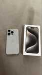 Iphone 15 Pro Natural Titanium, 128 gb, Neverlocked, ca nou