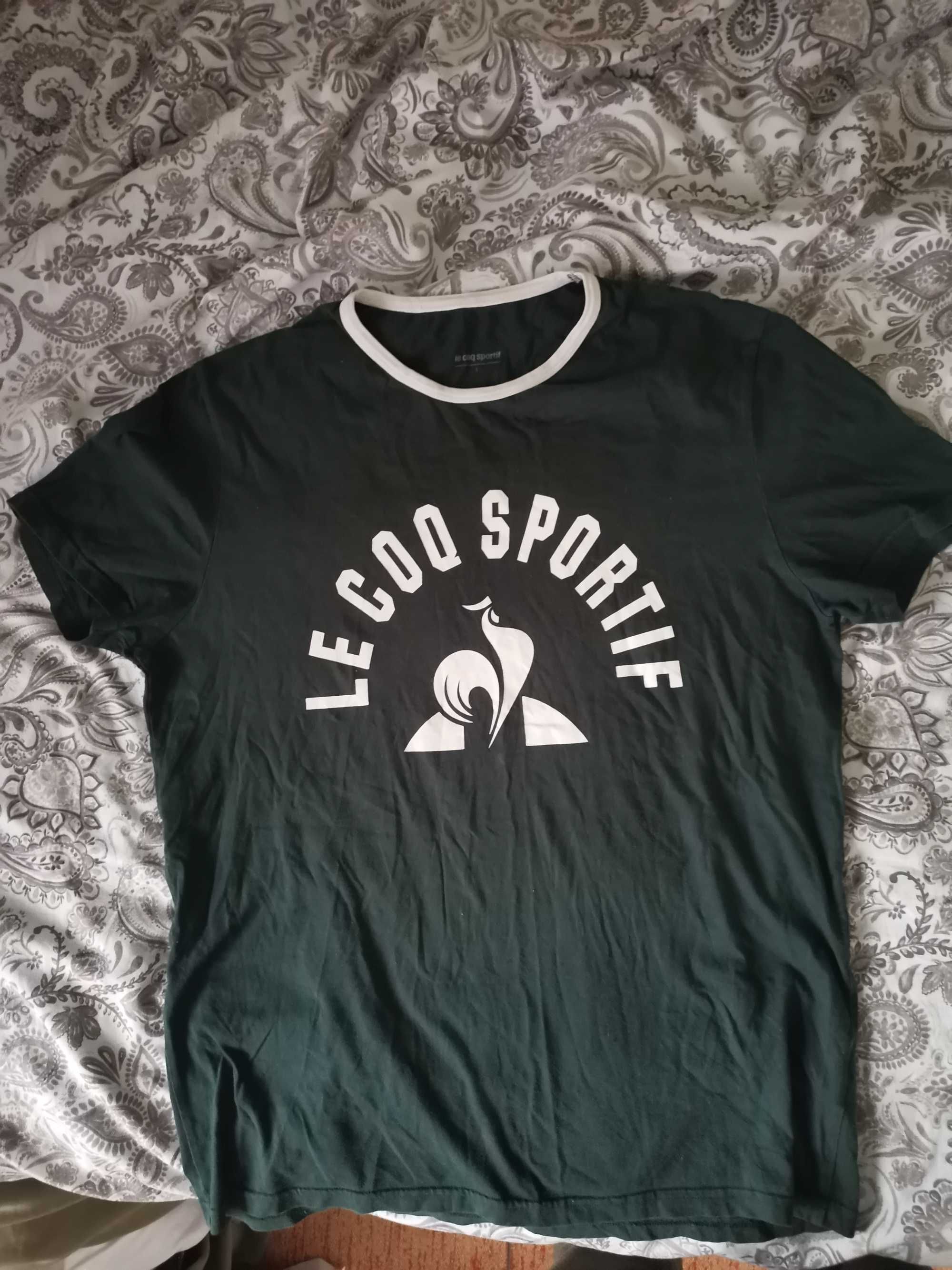 Мъжка зелена тениска Le Coq Sportif