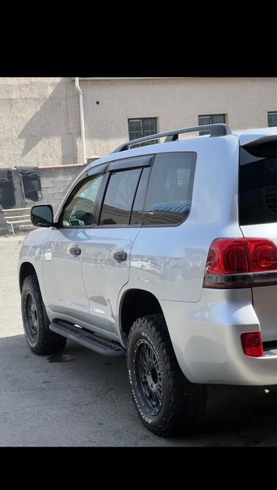 Силовой порог  Подножка Крузак 200