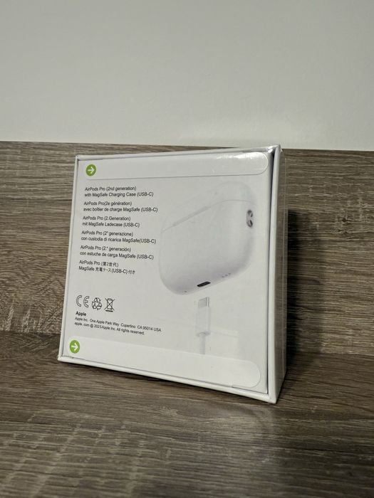 Casti tip Apple Airpods Pro 2, noi, sigilate
