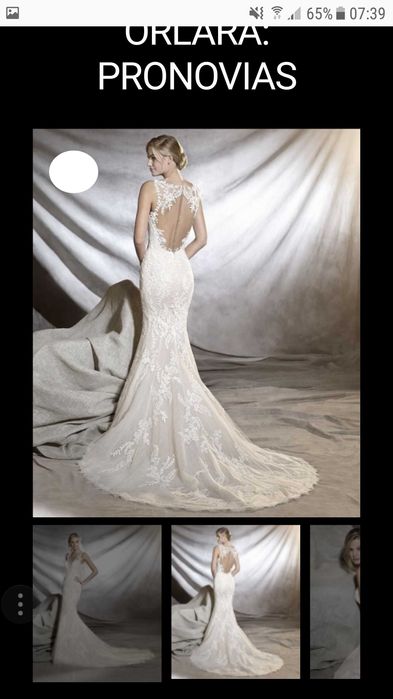 Rochie mireasa + voal PRONOVIAS - ORLARA