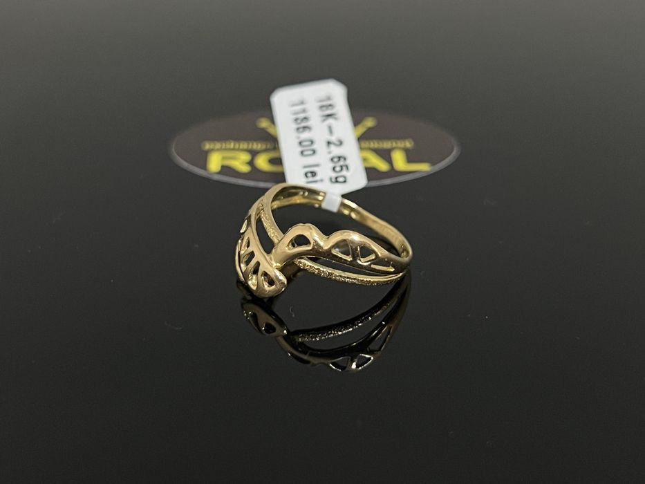 Bijuteria Royal CB : Inel dama aur 18k 2,65 grame