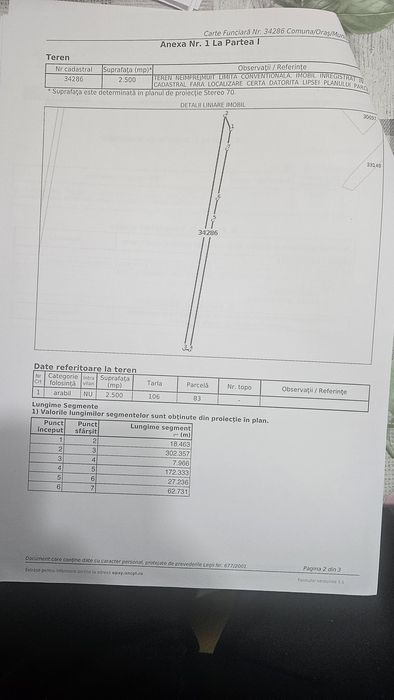 Vand terenuri extrvilane