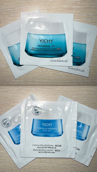 La Roche Posay, CeraVe и Vichy кремове, серуми, фон дьо тени
