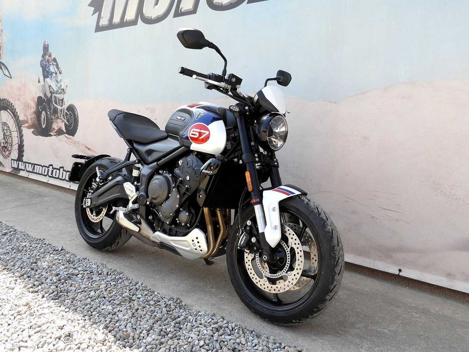 Promo Triumph Trident 660 Triple Tribute Edition MY2024 | Rate