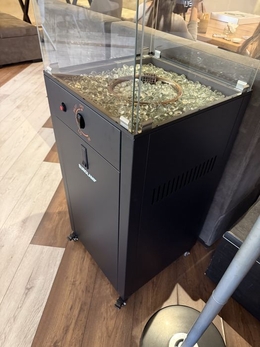 Газова подвижна камина 9,5 kw