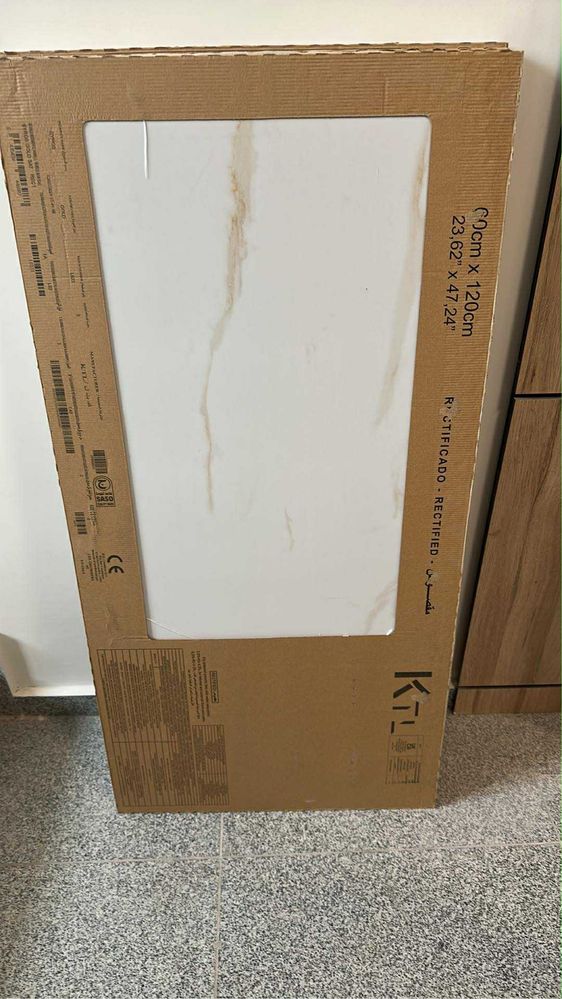 Калиброван гранитогрес 60х120 KTL Syros Gold
