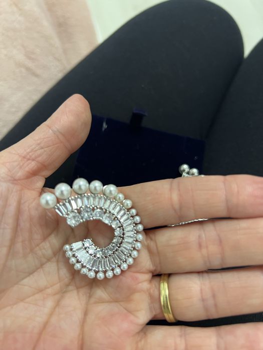 Cercei cu drop Ariana Grande x Swarovski