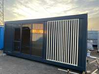 Vand Container vitrina, Container birou Containere vitrate, standard