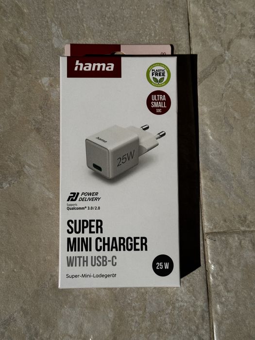 Зарядно за iPhone с кабел и адаптер -  USB-C