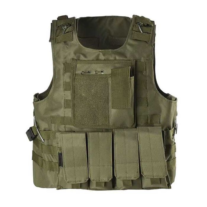 Vestă tactică, vânătoare Airsoft, Multifunctionala Olive Carrier Plate