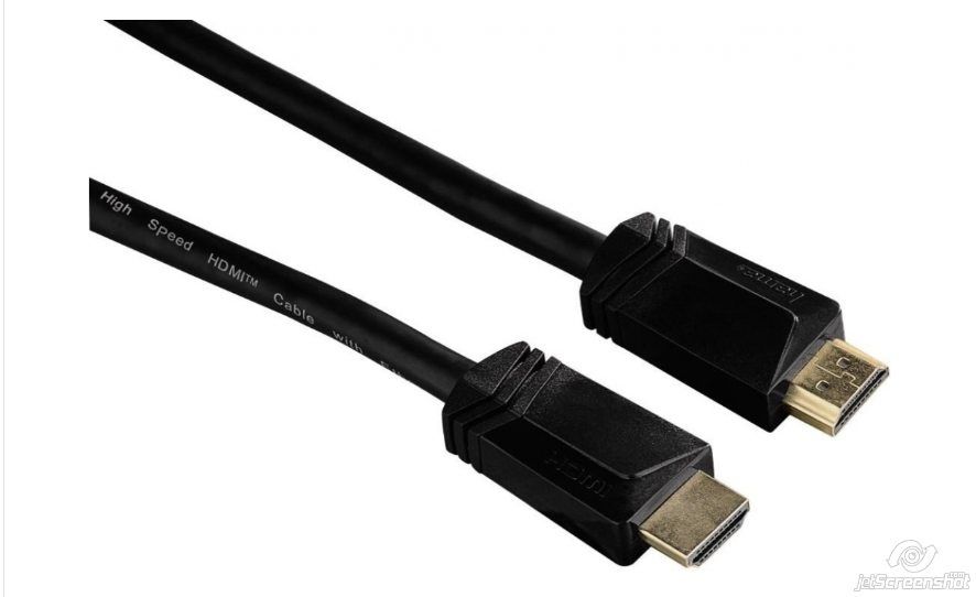 Кабел HAMA 122108 HDMI мъжко - HDMI мъжко, 10 м, Позлатени конектори,