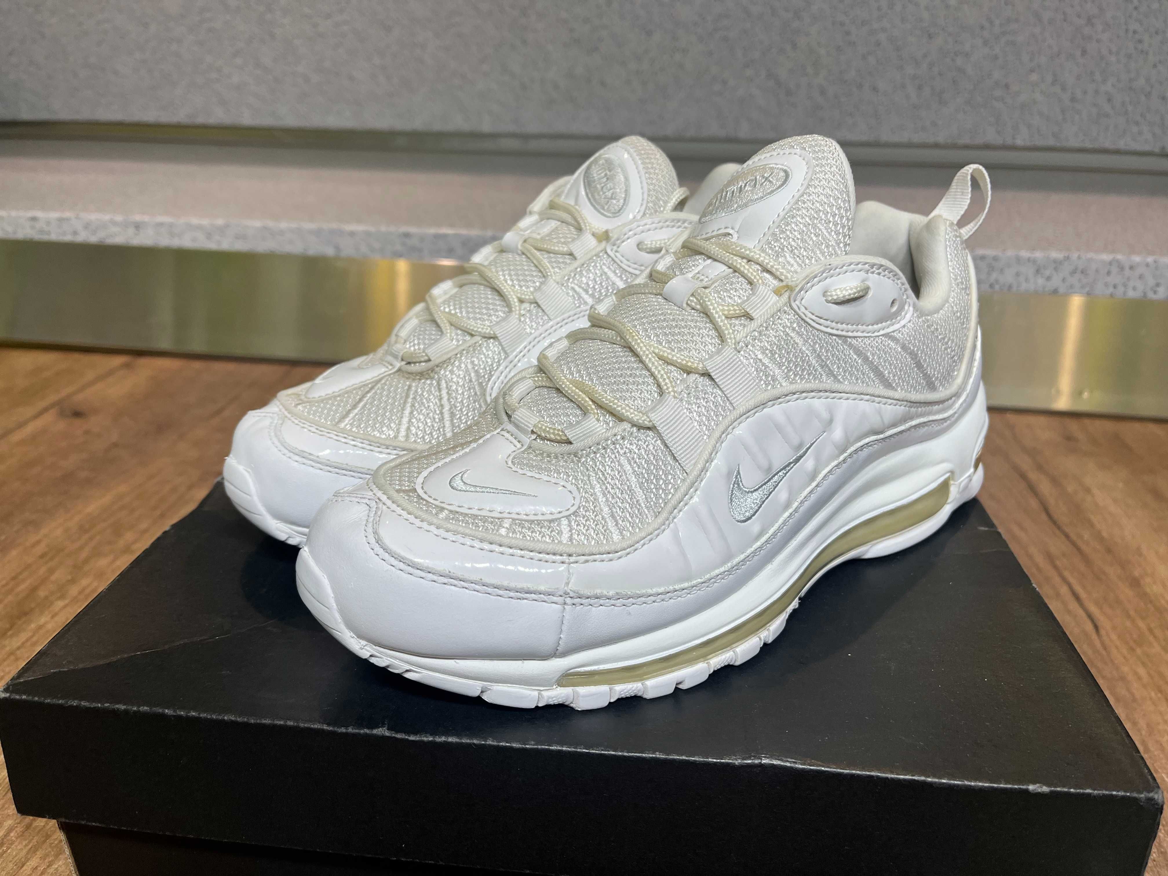 ОРИГИНАЛНИ *** Nike Air Max 98 White/Pure Platinum/Black