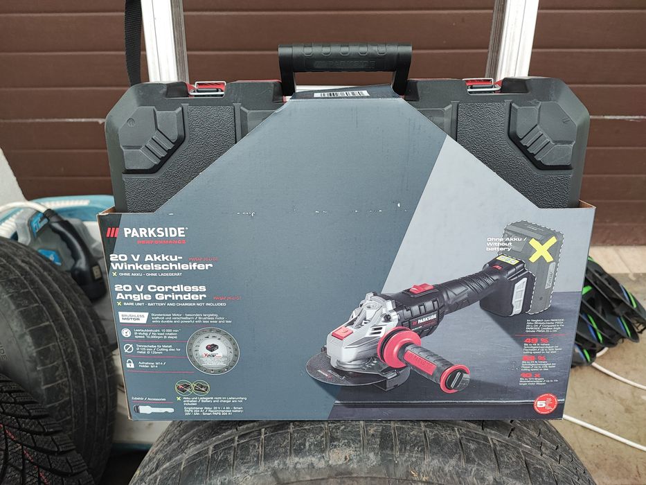 Flex Parkside/polizor unghiular-performance 20V/profesional-model nou