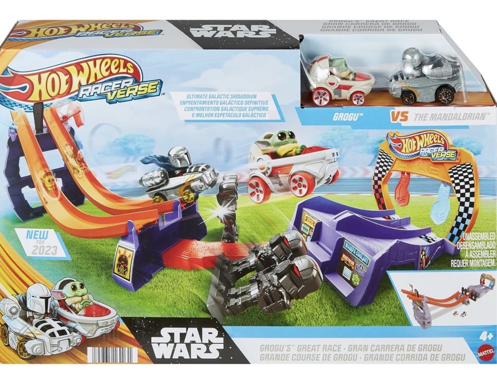 Набор hot wheels и star wars