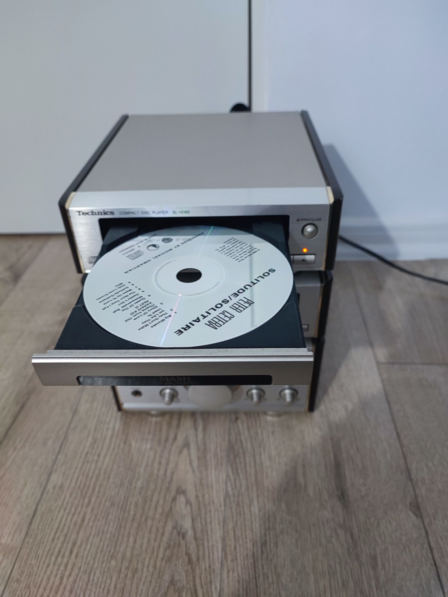 Mini sistem Technics amplificator SE HD50 tuner ST HD60 si cd SL HD60
