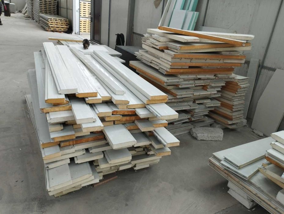 Сандвич панели - остатък от производство