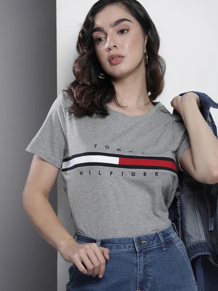 футболка Tommy Hilfiger (Серая)