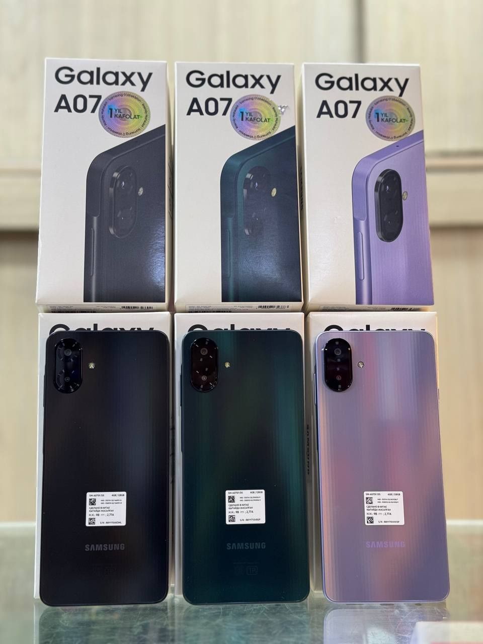 Samsung A07 New 2025 Garantiya+Dastafka