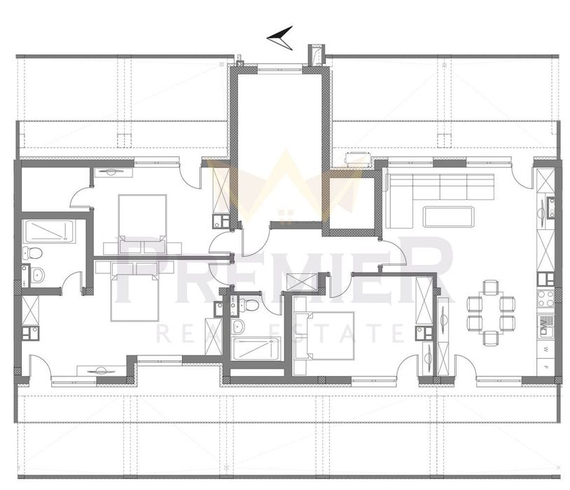 Продава се Четиристаен апартамент в София, Дървеница - 197 кв.м за 2565 €/кв.м - Снимка #1