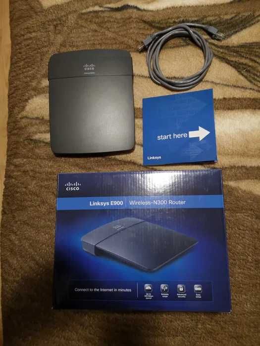 Router wireless Cisco Linksys E900 - pret fix - transport gratuit