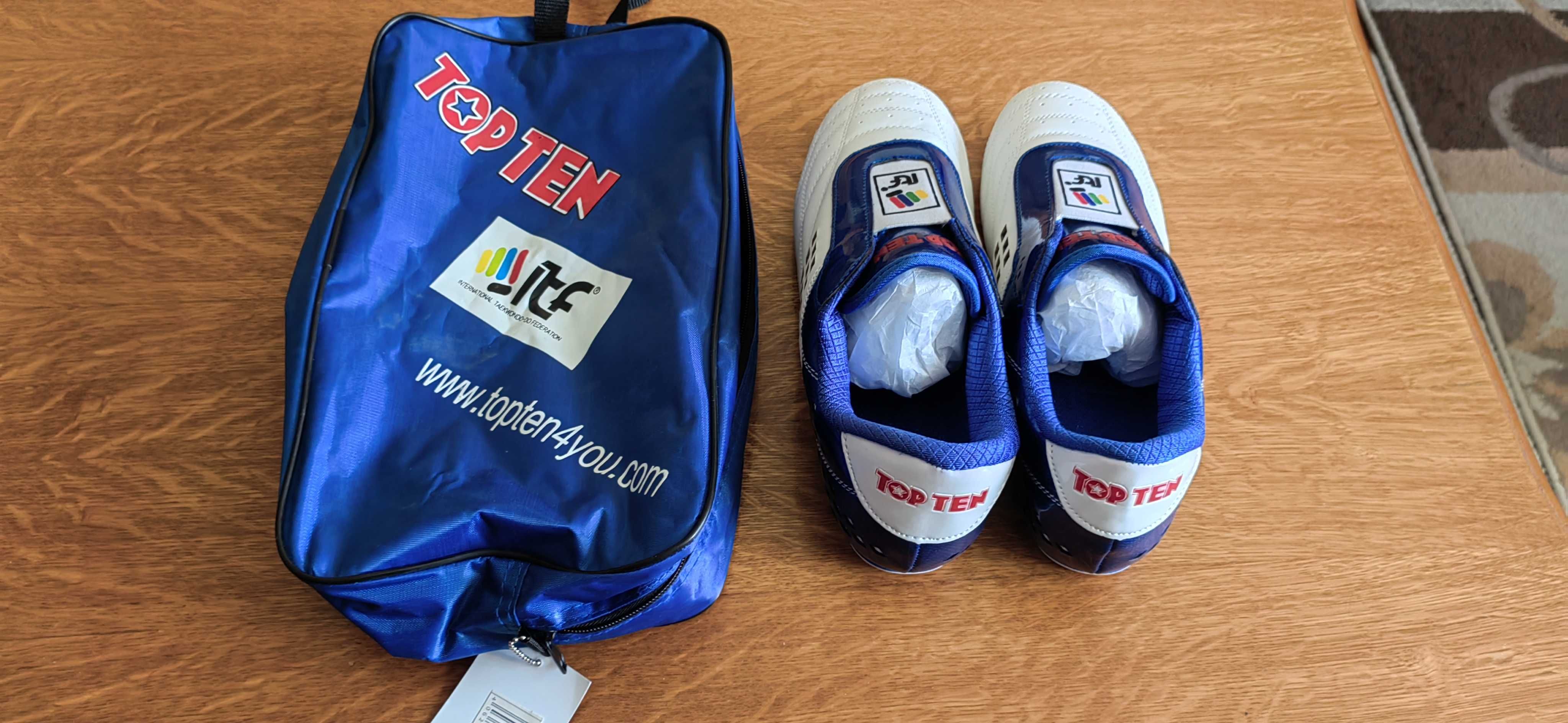 Pantofi sport Taekwondo ITF, Top Ten