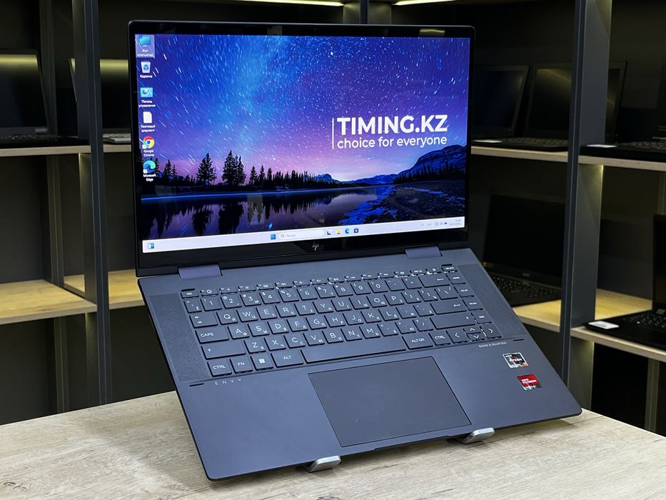 Сенсорный ноутбук трансформер HP ENVY 15 - Ryzen 7 7730U/16GB/SSD 1TB