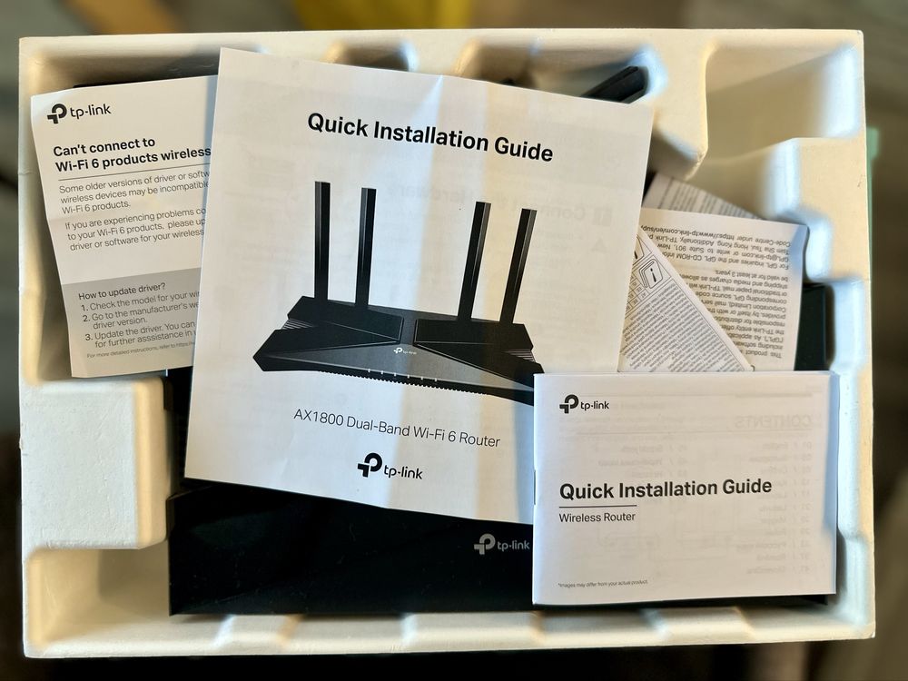 TP‑Link Archer AX20 (AX1800) Wi‑Fi 6 рутер – като нов