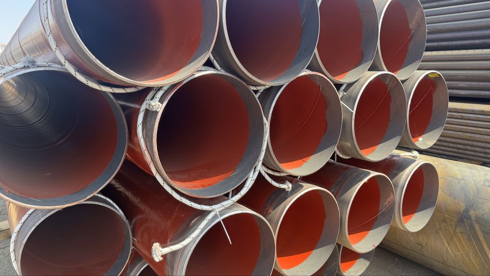 Vand Tevi Metalice Sudate Elicoidal Vopsite  Epoxi intrior exterior