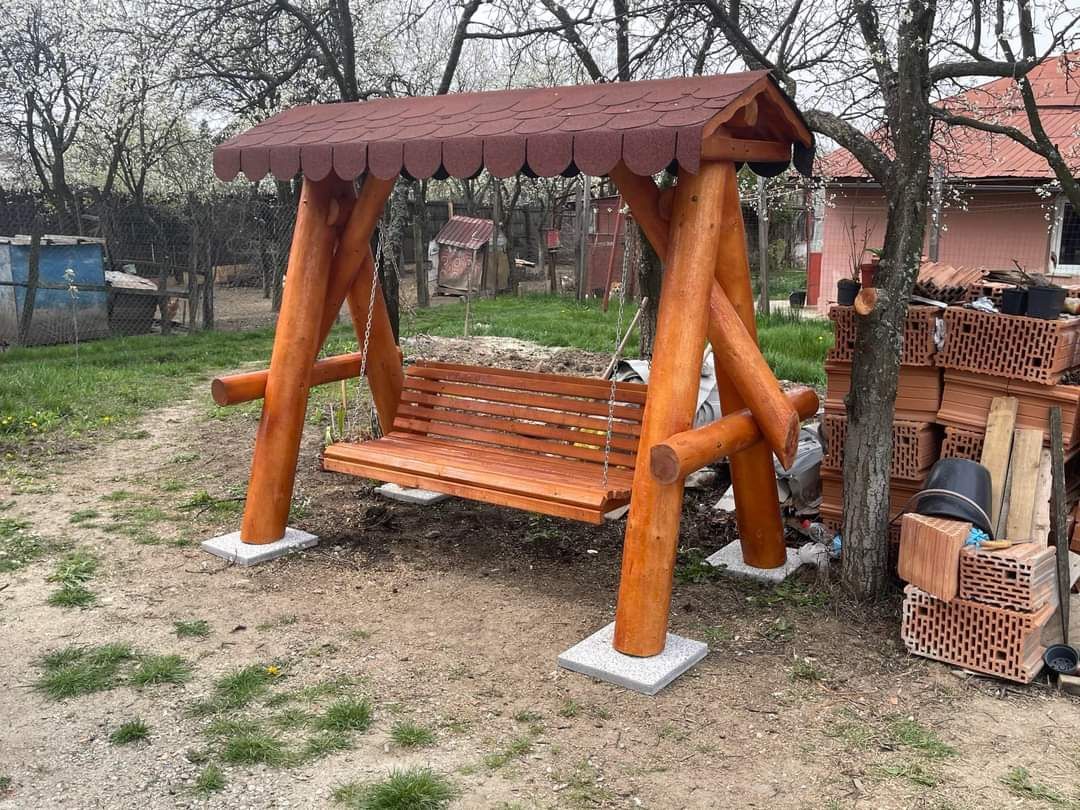 Leagan rustic de gradina