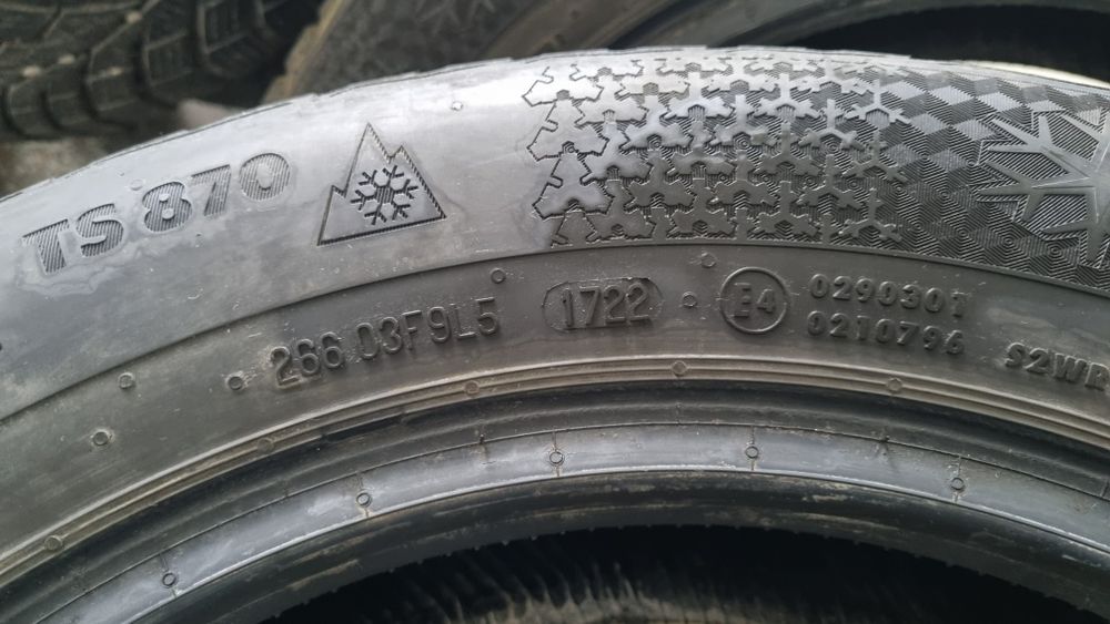 4 anvelope iarna Continental 185/65 R15 92T Dot: 1722, 6mm profil