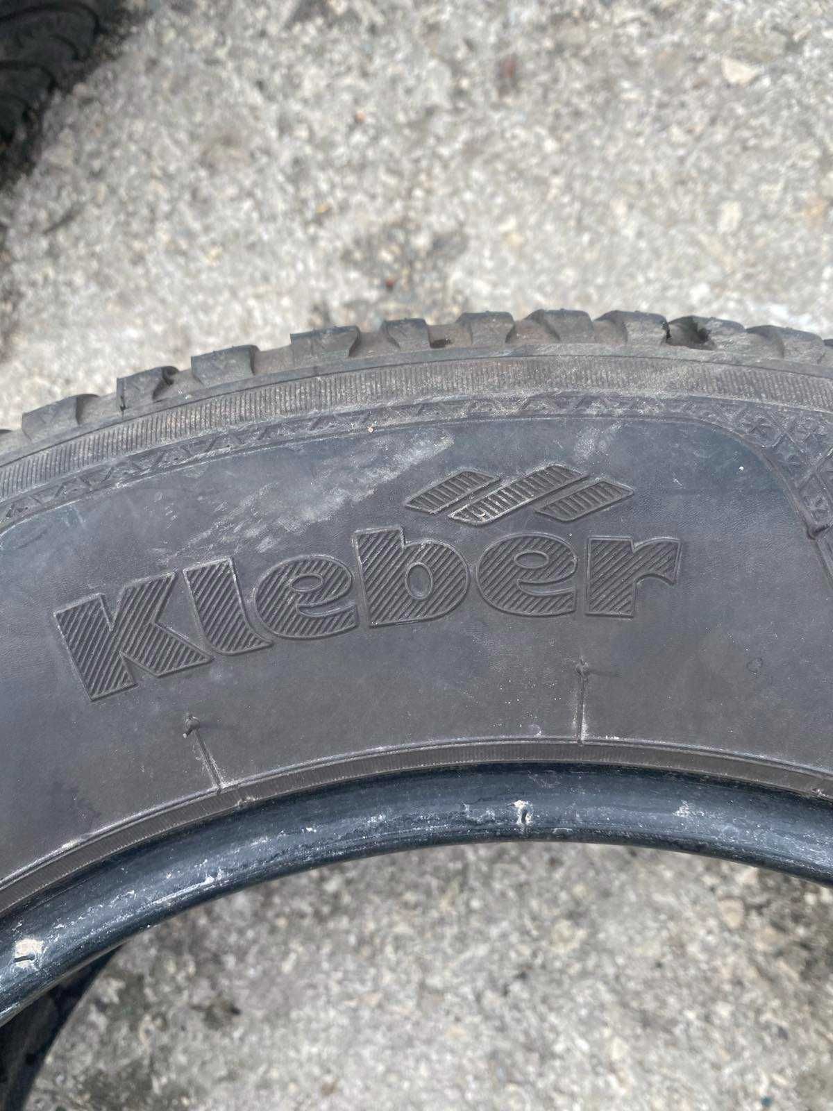 2 броя Зимни гуми Kleber 195/65 R15 Dot 2019 ном 122