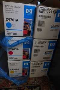 TONER Imprimanta Color HP LaserJet 1500 2500 C9701A C9702A C9703A