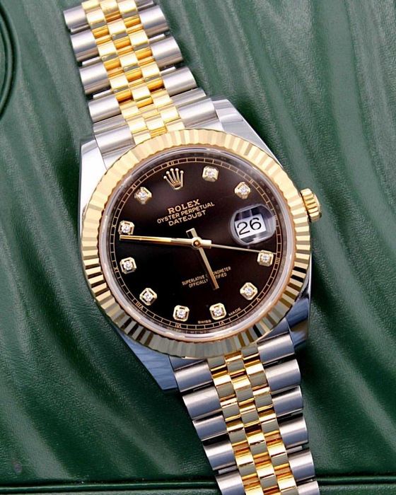 Rolex Datejust 36mm bi-color blk